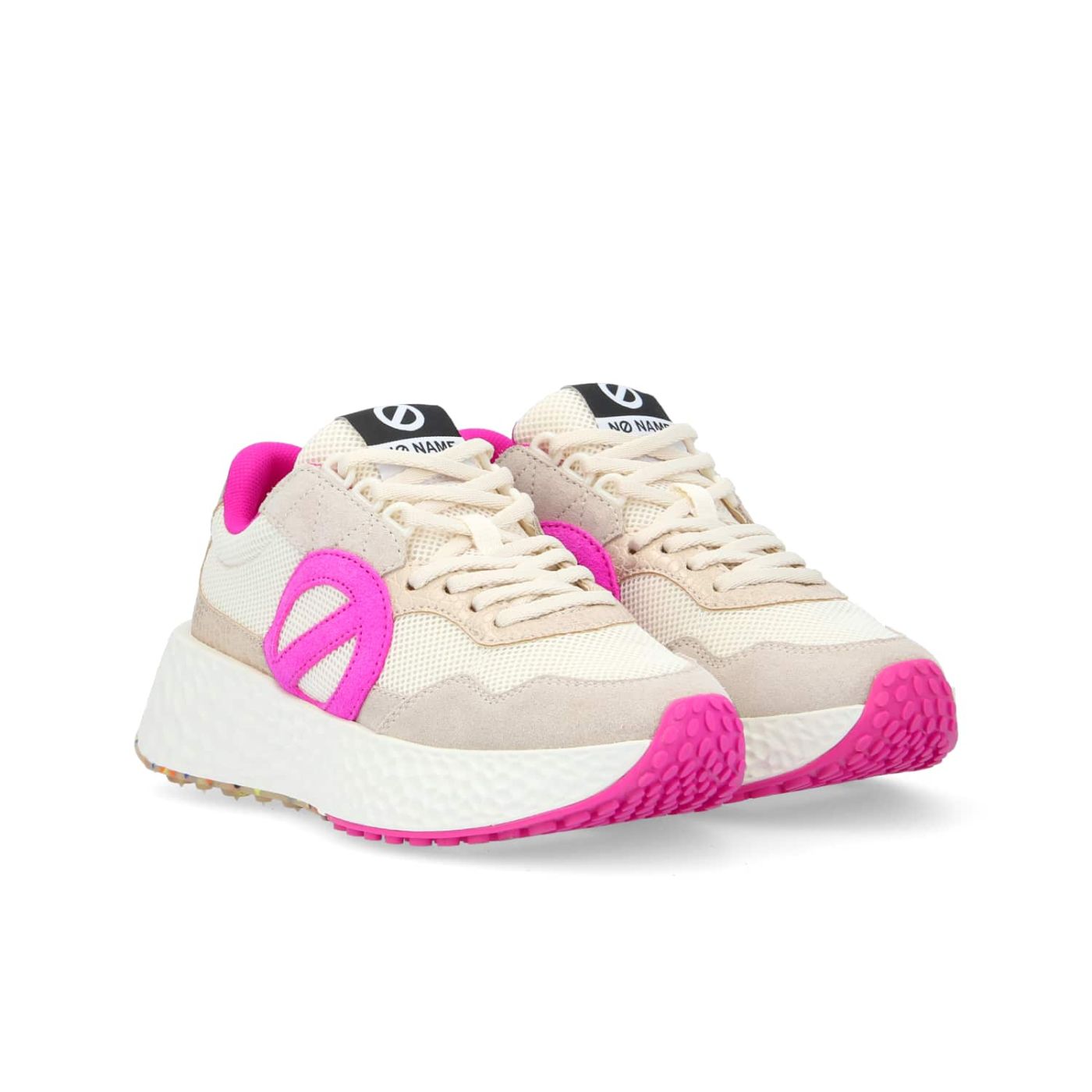 CARTER JOGGER W - RENO/MASTER - BLANC CASSE/FUCHSIA